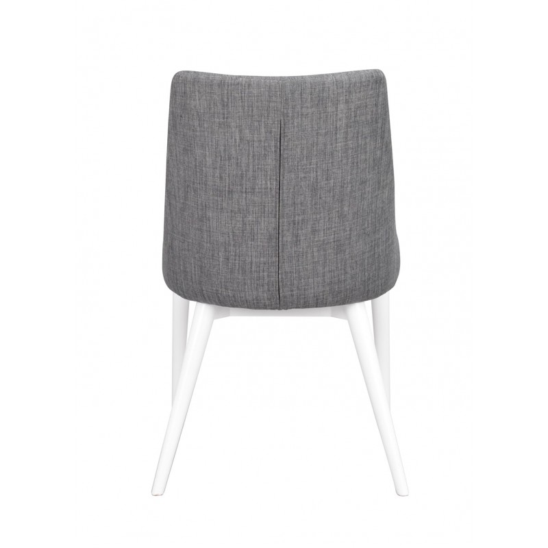 RO Be Dining Chair Dark Grey/White